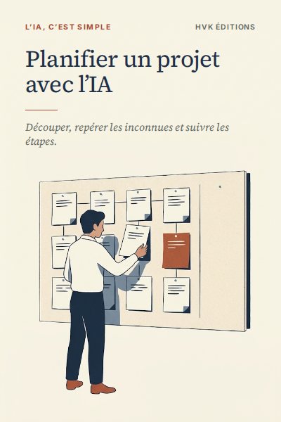 Couverture du guide « Planifier un projet avec l’IA »